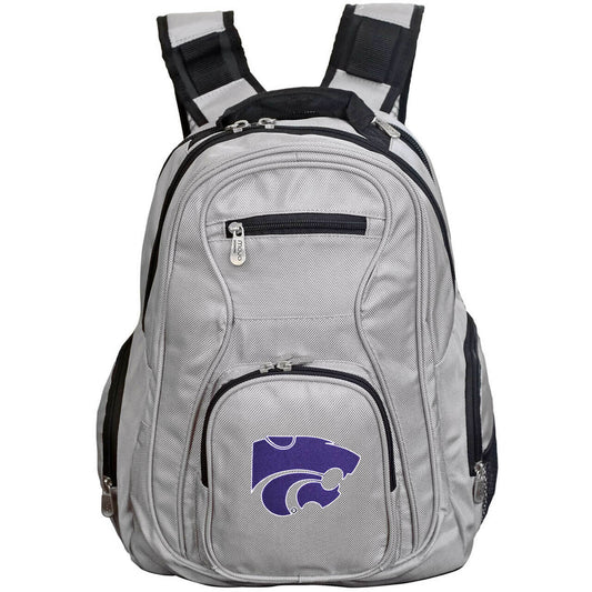 Kansas State Wildcats Laptop Backpack in Gray