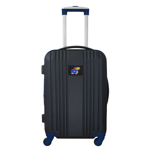 Kansas Carry On Spinner Luggage | Kansas Hardcase Two-Tone Luggage Carry-on Spinner in Navy