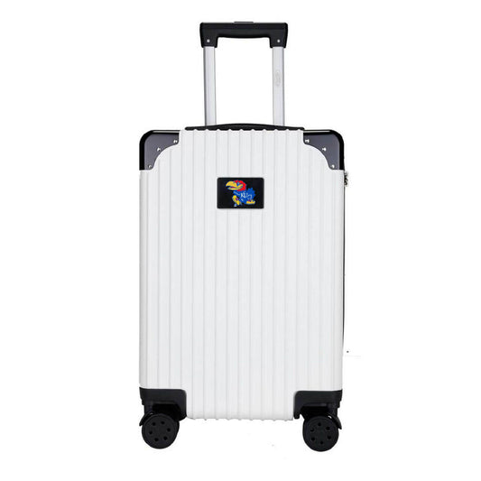 Kansas Jayhawks Premium 2-Toned 21" Carry-On Hardcase