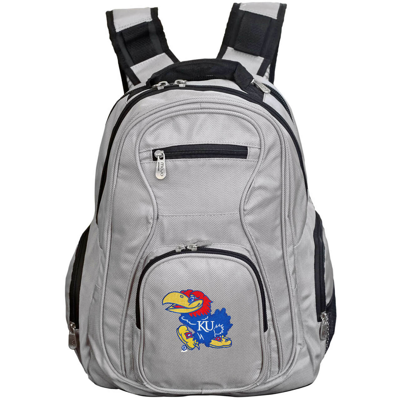 Kansas Jayhawks Laptop Backpack in Gray