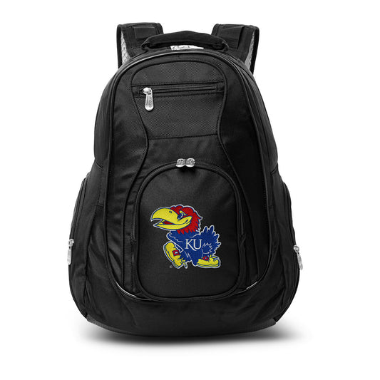 Kansas Jayhawks Laptop Backpack Black