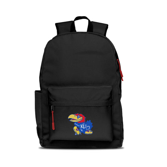 Kansas Jayhawks Campus Laptop Backpack- Black