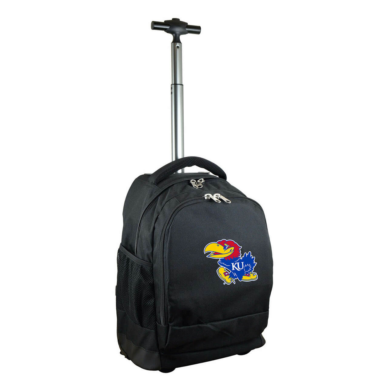 Kansas Premium Wheeled Backpack in Black