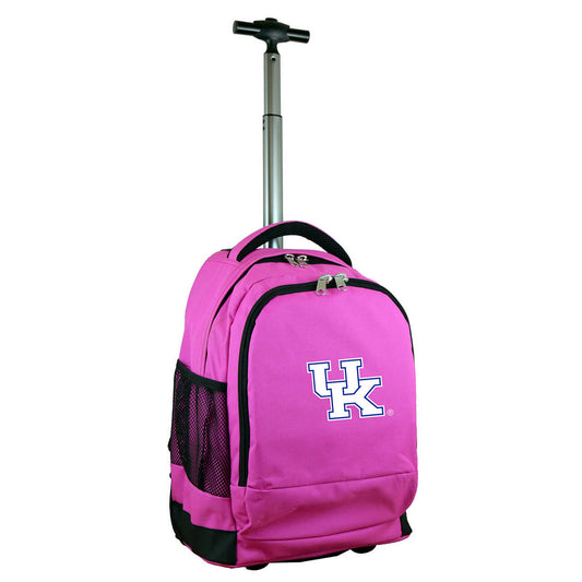 Kentucky Premium Wheeled Backpack in Pink