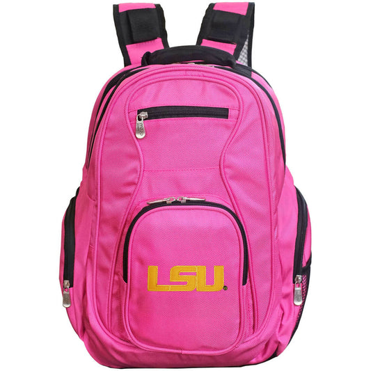 LSU Tigers Laptop Backpack Pink