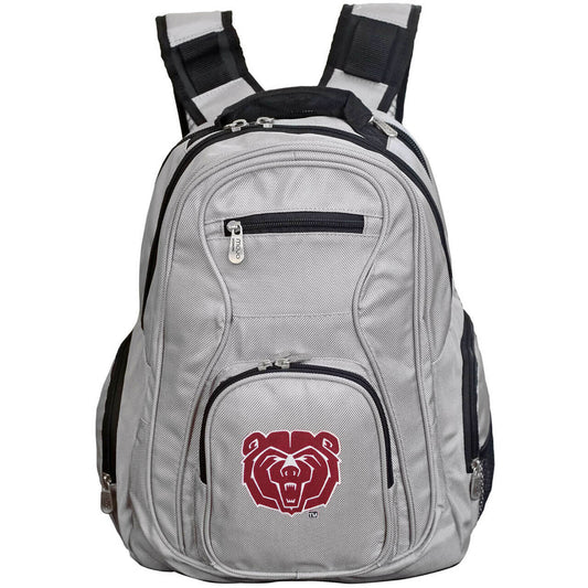 Missouri State University Bears Laptop Backpack in Gray