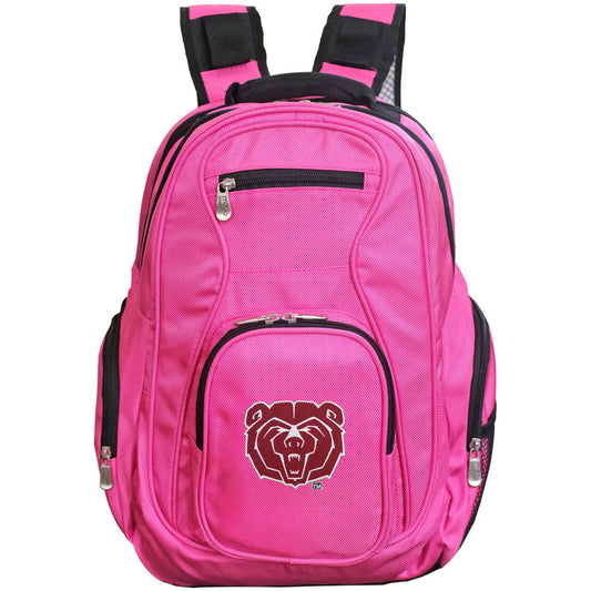 Missouri State Bears Laptop Backpack Pink