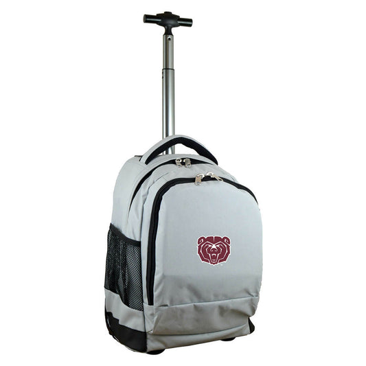 Missouri State Premium Wheeled Backpack in Grey