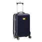 Michigan Wolverines 20" Navy Domestic Carry-on Spinner