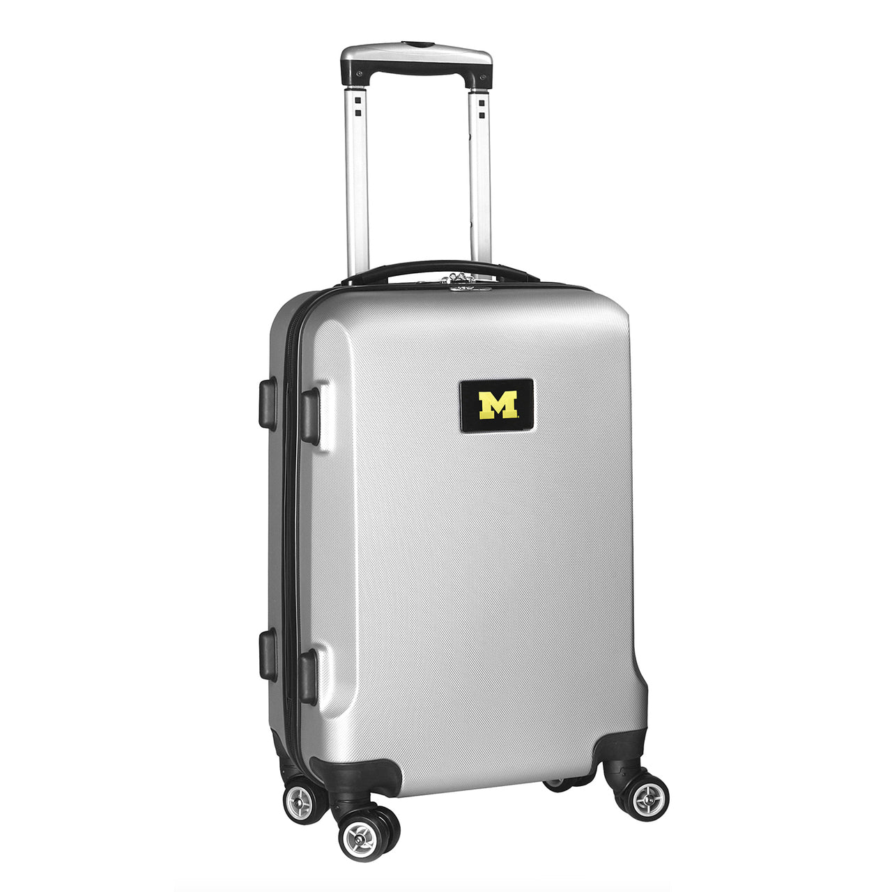 Michigan Wolverines 20" Silver Domestic Carry-on Spinner