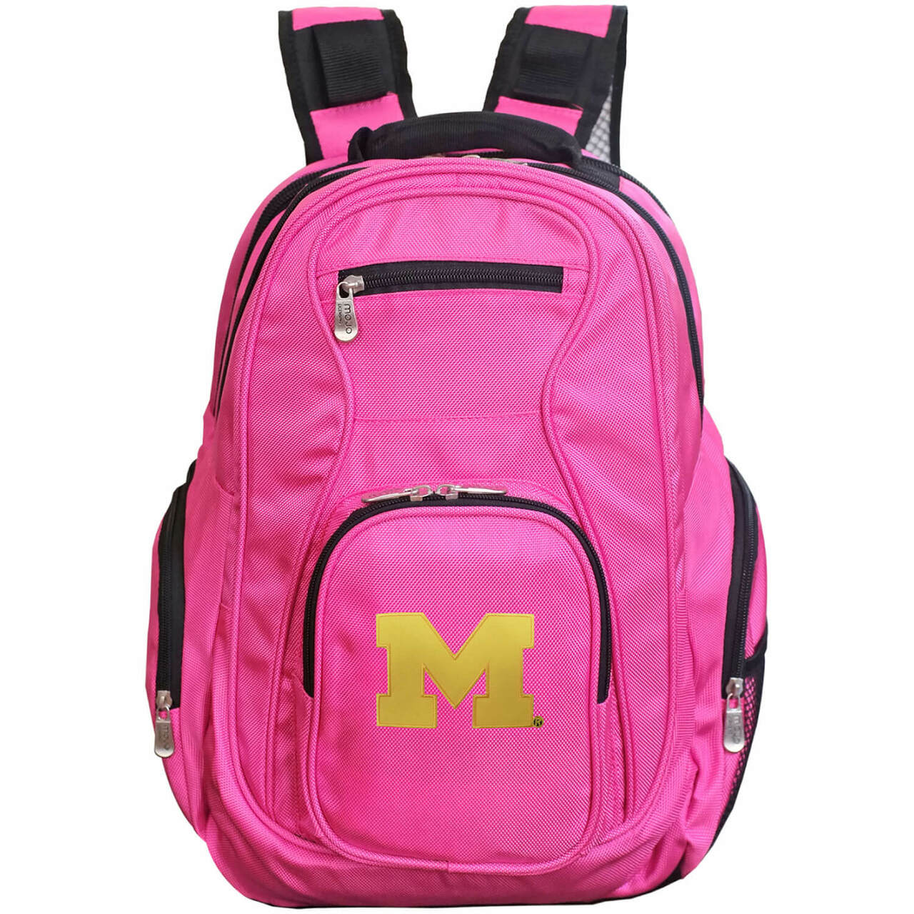 Michigan Wolverines Laptop Backpack Pink