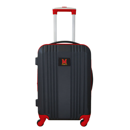 Maryland Carry On Spinner Luggage | Maryland Hardcase Two-Tone Luggage Carry-on Spinner in Red