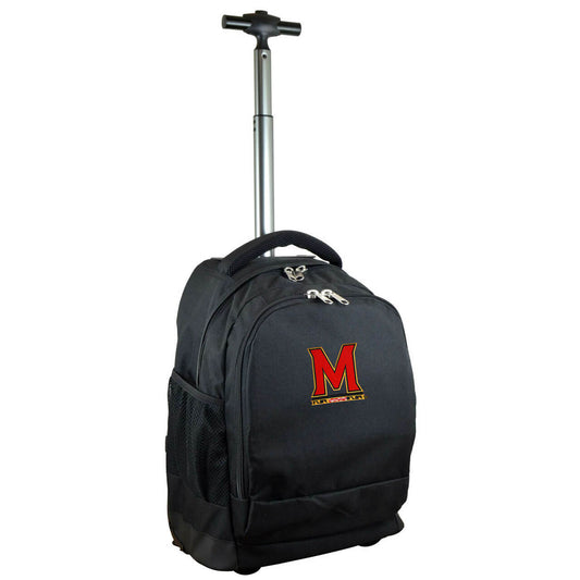 Maryland Premium Wheeled Backpack in Black