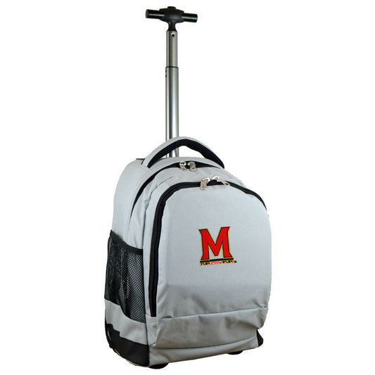 Maryland Premium Wheeled Backpack in Grey