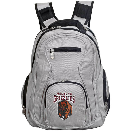 Montana Grizzlies Laptop Backpack in Gray