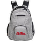 Mississippi Ole Miss Laptop Backpack in Gray