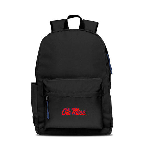 Mississippi Rebels Campus Laptop Backpack- Black