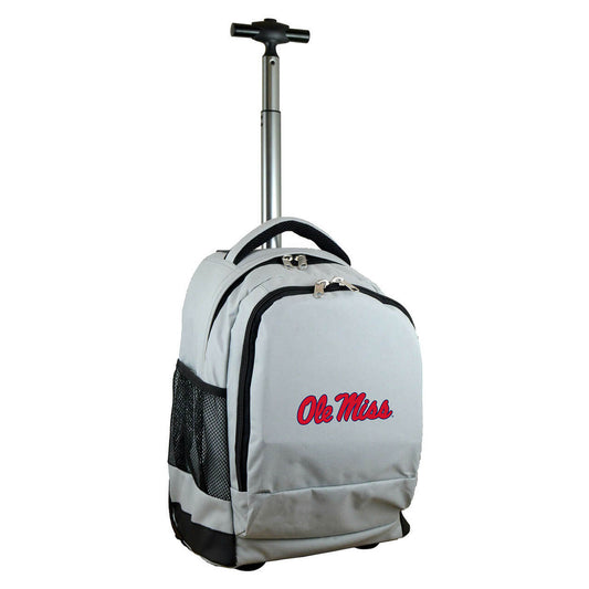 Mississippi Premium Wheeled Backpack in Grey