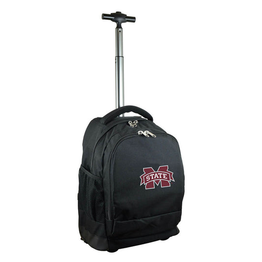 Mississippi State Premium Wheeled Backpack in Black