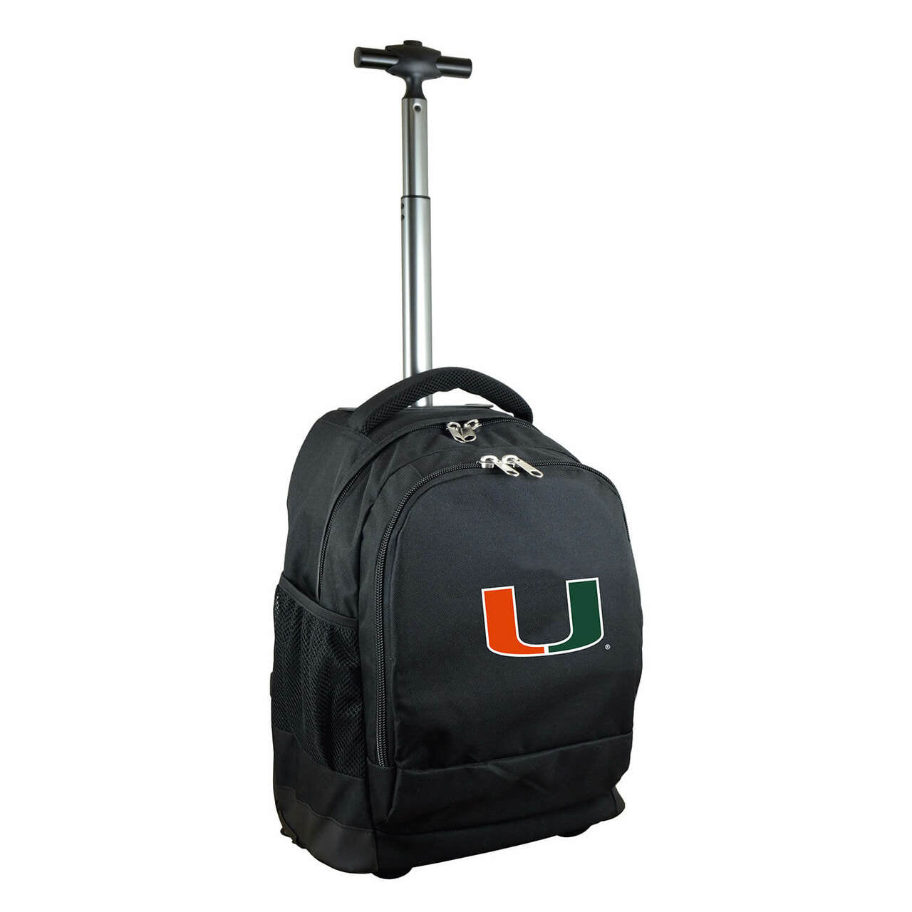 Miami Premium Wheeled Backpack in Black