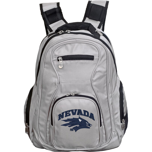 Nevada Reno Wolfpack Laptop Backpack in Gray