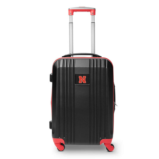 Nebraska Carry On Spinner Luggage | Nebraska Hardcase Two-Tone Luggage Carry-on Spinner in Red