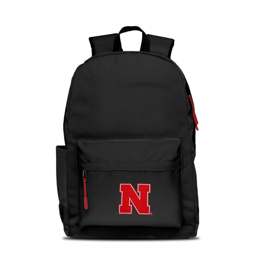 Nebraska Cornhuskers Campus Laptop Backpack- Black