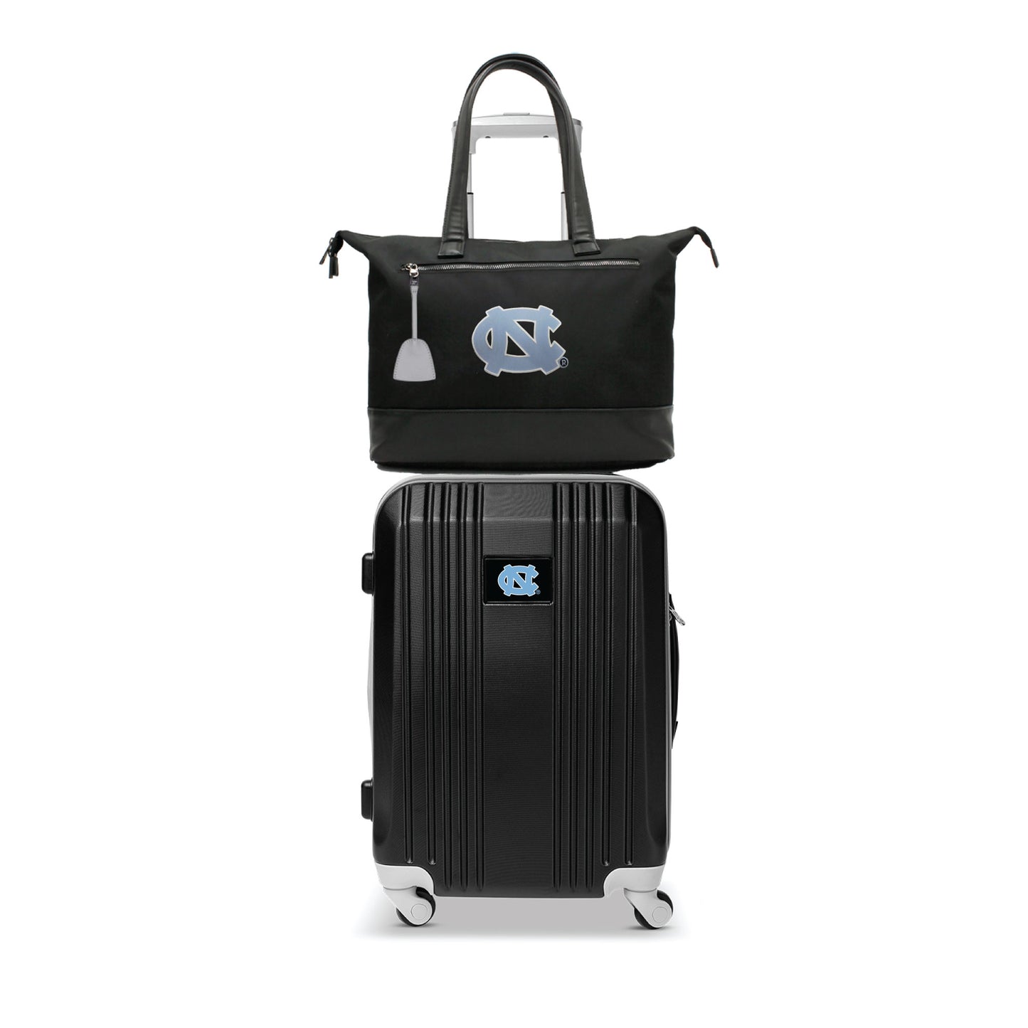 UNC Tar Heels Premium Laptop Tote Bag and Luggage Set