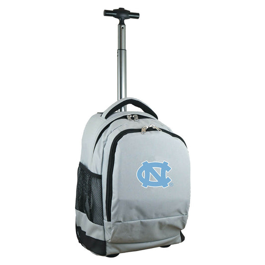 North Carolina Premium Wheeled Backpack in Grey