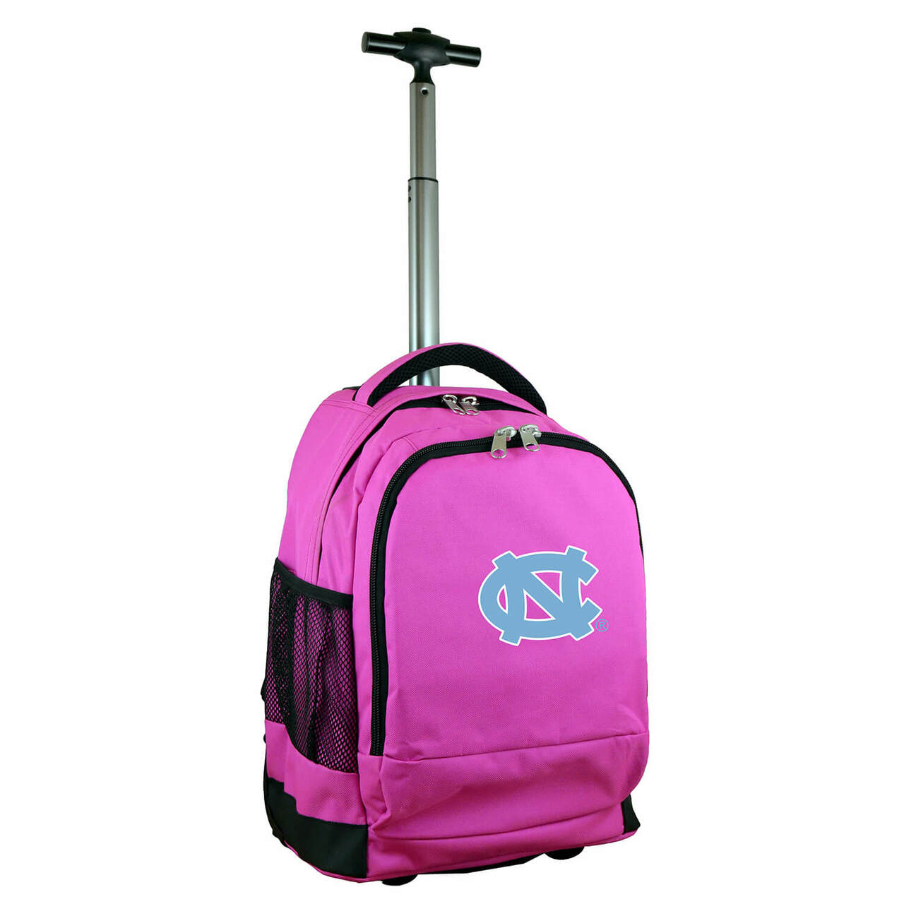 North Carolina Premium Wheeled Backpack in Pink