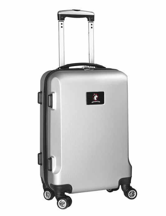 North eastern Huskies 20" Silver Domestic Carry-on Spinner