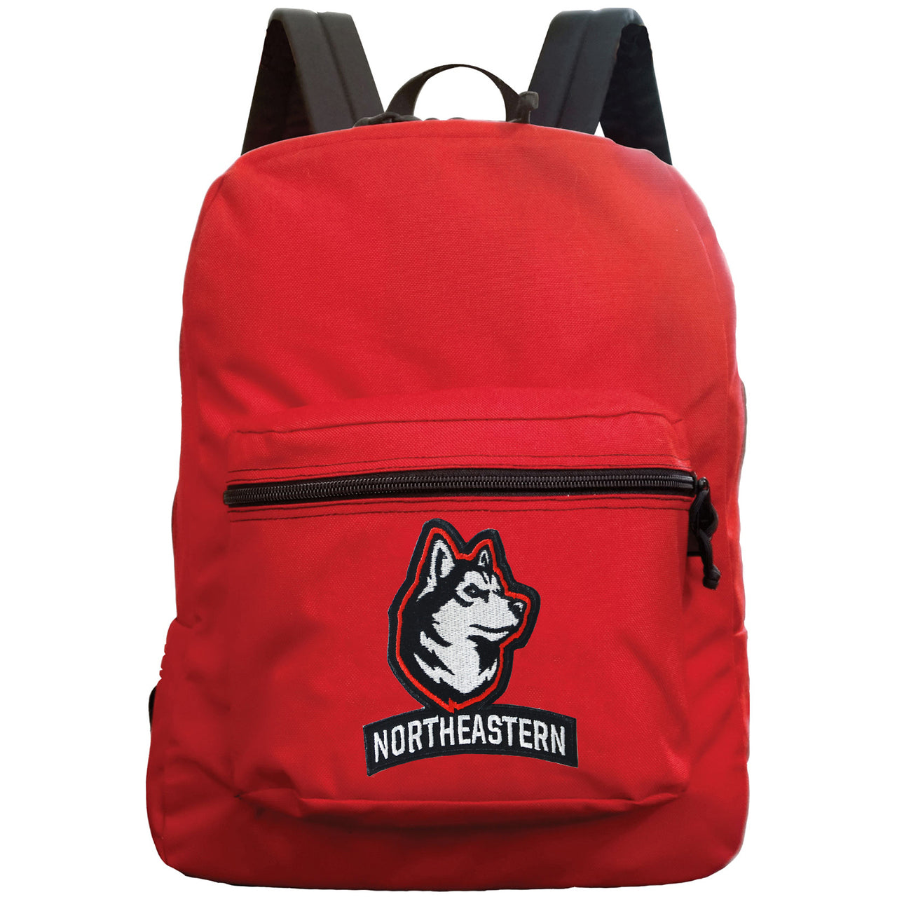Northeastern Huskies Made in the USA premium Backpack in Red