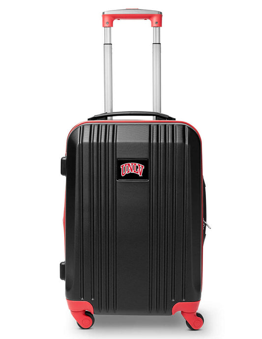 UNLV Carry On Spinner Luggage | UNLV Hardcase Two-Tone Luggage Carry-on Spinner in Red