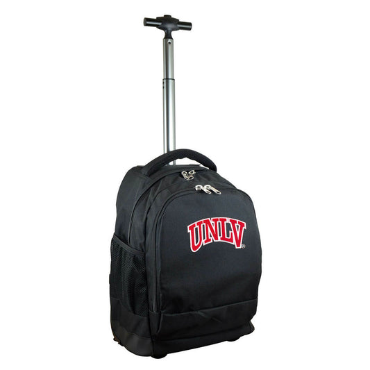 UNLV Premium Wheeled Backpack in Black