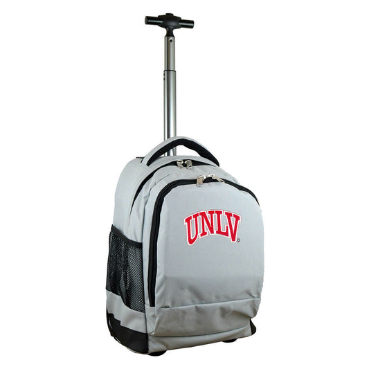 UNLV Premium Wheeled Backpack in Grey