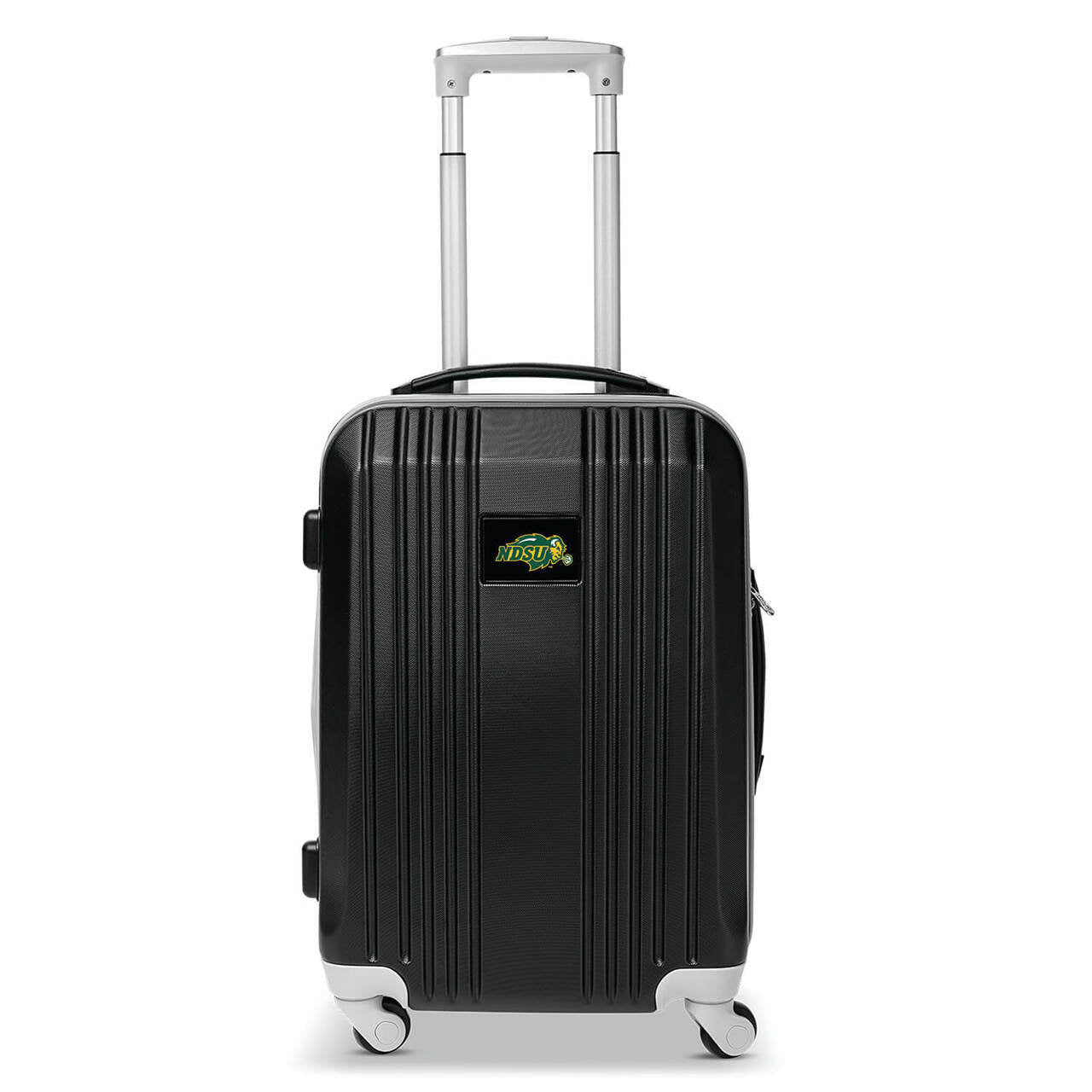 North Dakota State Carry On Spinner Luggage | North Dakota State Hardcase Two-Tone Luggage Carry-on Spinner in Black