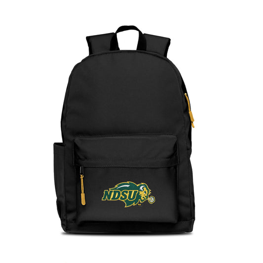 North Dakota State Campus Laptop Backpack- Black