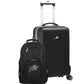 Navy Midshipmen Deluxe 2-Piece Backpack and Carry-on Set in Black