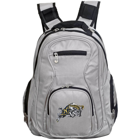 Navy Midshipmen Laptop Backpack in Gray