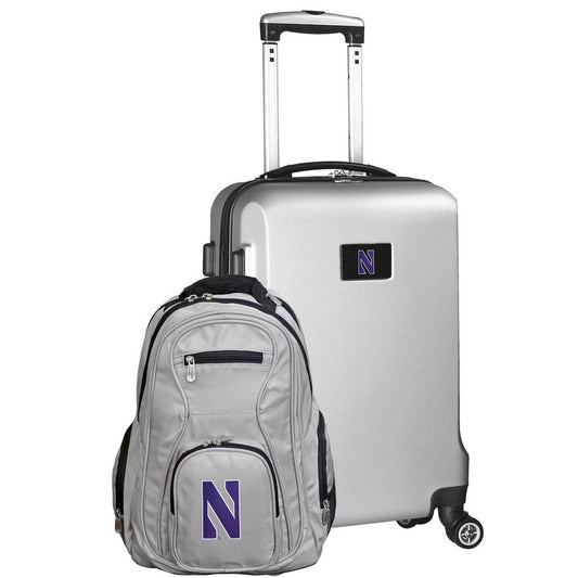 Northwestern Deluxe 2-Piece Backpack and Carry on Set