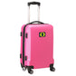 Oregon Ducks 20" Pink Domestic Carry-on Spinner