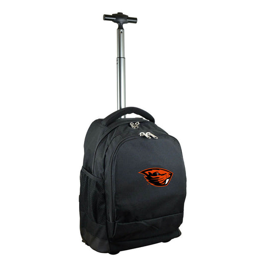 Oregon State Premium Wheeled Backpack in Black