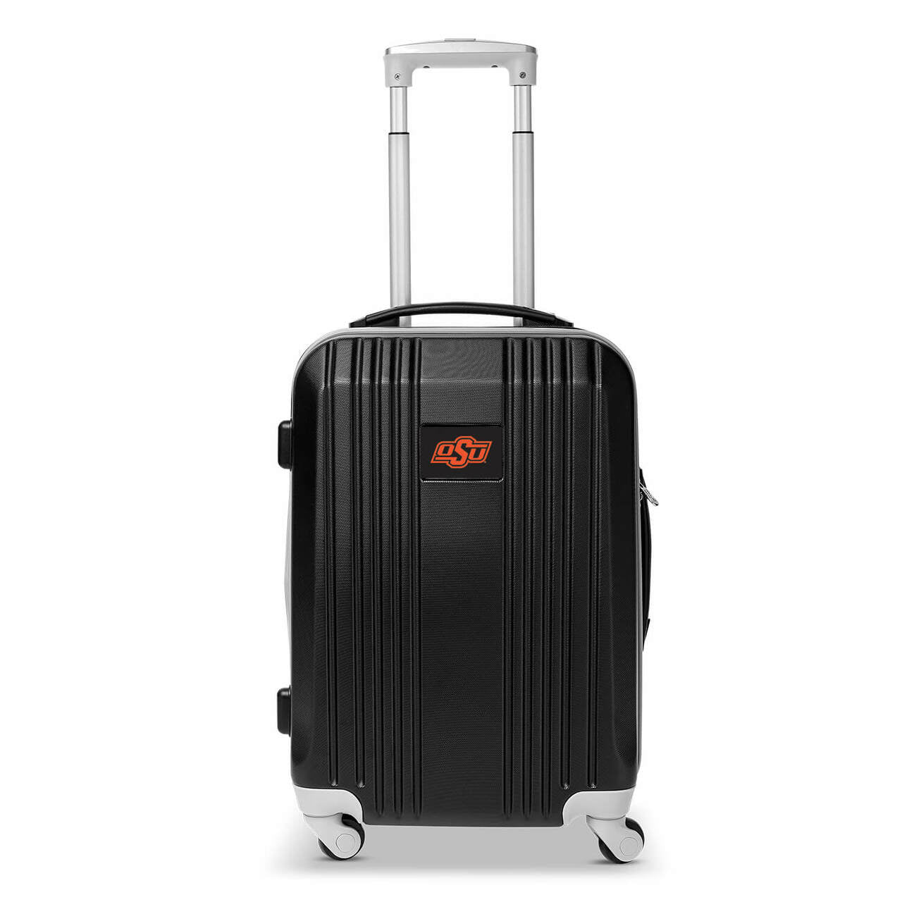 Oklahoma State Carry On Spinner Luggage | Oklahoma State Hardcase Two-Tone Luggage Carry-on Spinner in Black