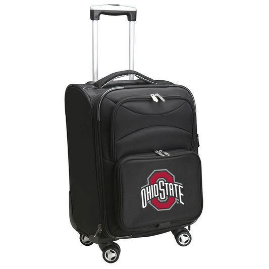Buckeyes Luggage | Ohio State Buckeyes 20'' Black Carry-on Softside Spinner