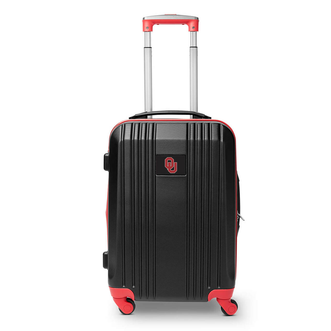 Oklahoma Carry On Spinner Luggage | Oklahoma Hardcase Two-Tone Luggage Carry-on Spinner in Red