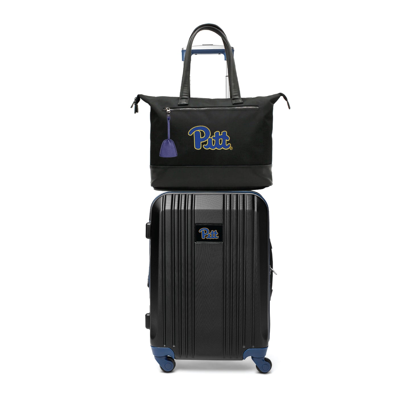 Pittsburgh Panthers Premium Laptop Tote Bag and Luggage Set