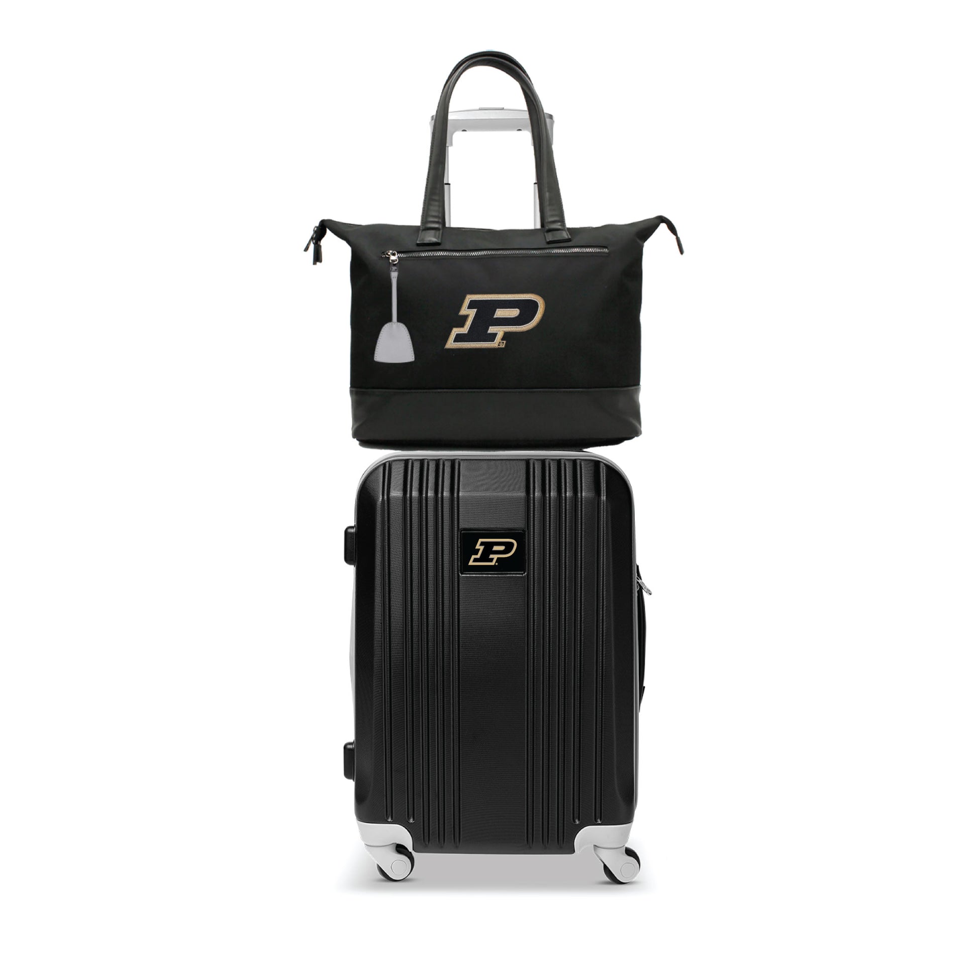 Purdue Boilermakers Premium Laptop Tote Bag and Luggage Set