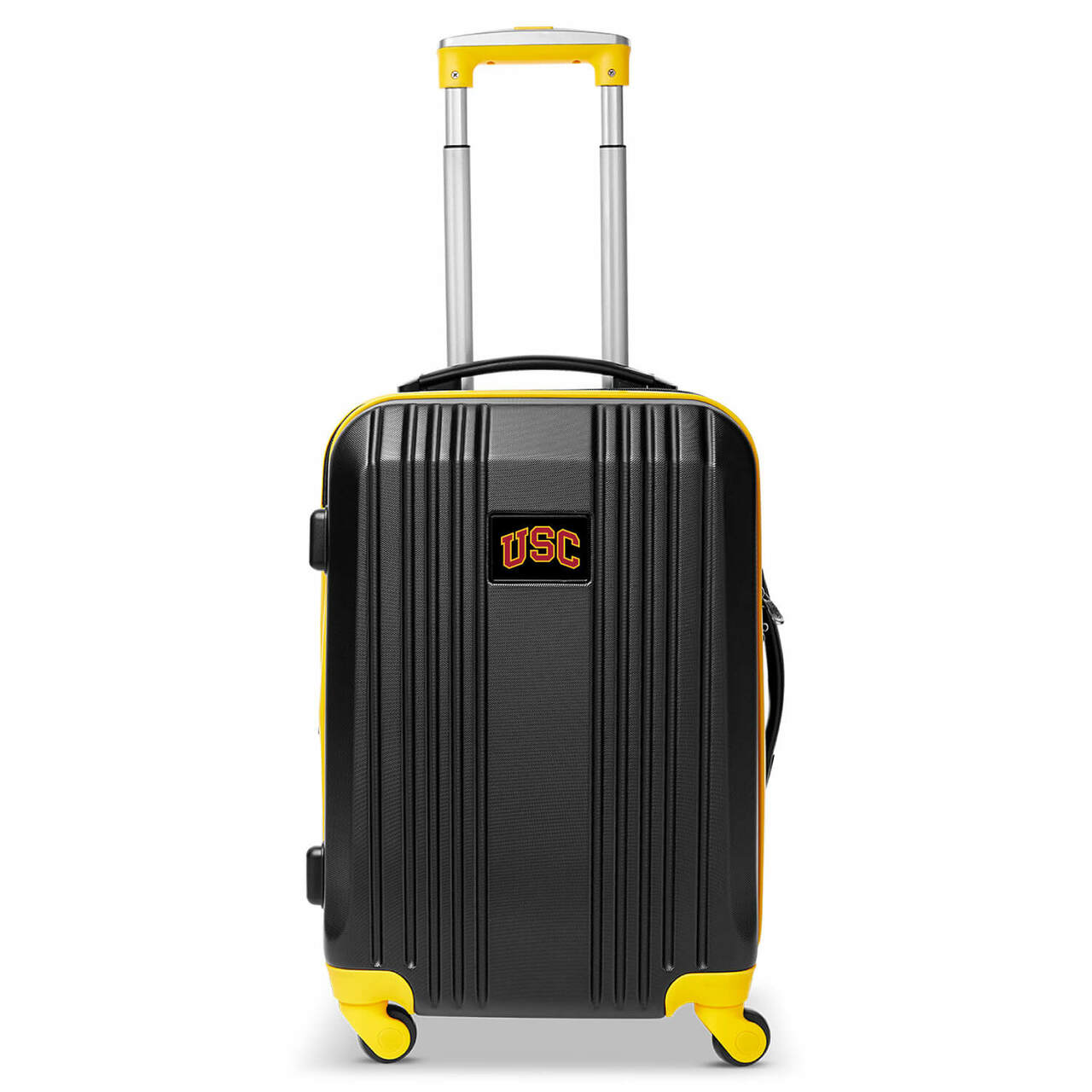 Southern California Carry On Spinner Luggage | Southern California Hardcase Two-Tone Luggage Carry-on Spinner in Black