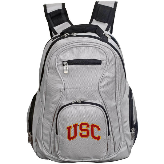 Southern Cal Trojans Laptop Backpack in Gray