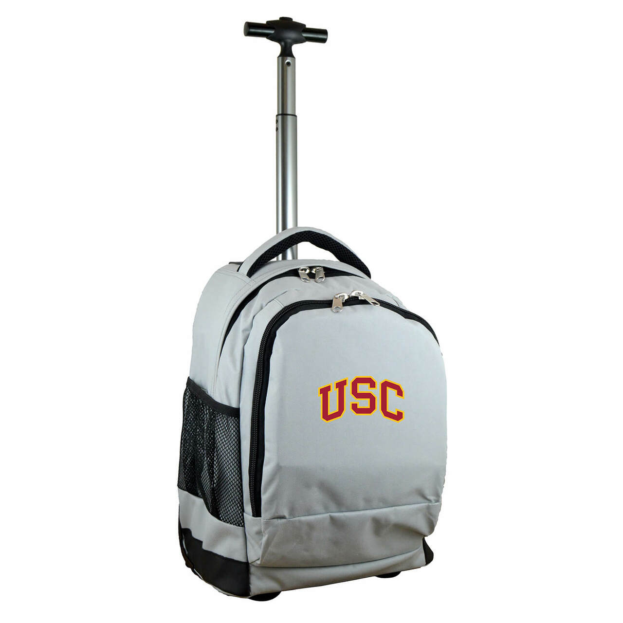 NCAA Southern California Premium Wheeled backpack in Grey – mojosportsbags